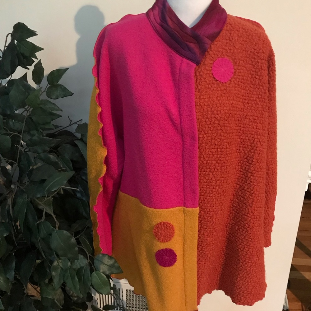 Jane Herzenberg Shibori coat jacket